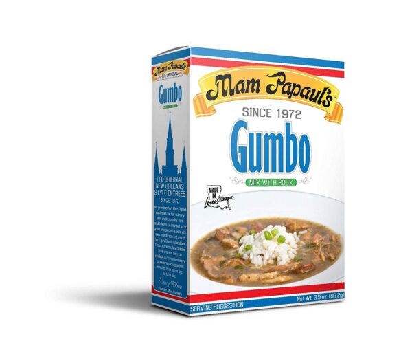 Mam Papaul's New Orleans Style Gumbo with Roux Mix 3.5 OZ