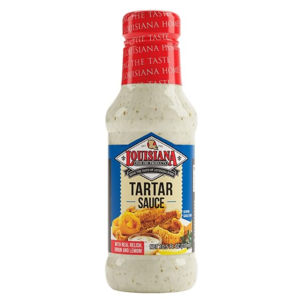 LOUISIANA Fish Fry Products Home Style Tartar Sauce 10.5 oz